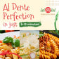 Isibisi Pasta Sampler - Penne, Baby Mafalda Pasta, Spirali Noodles - Italian Pasta In Bulk Made With Corn, Rice Flour - Non Gmo