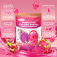 Chia Seed Gummy Candy - Red Dragon Fruit 4D Gummies, Christmas Candy Individually Wrapped, Perfect Stocking Stuffers & Christmas