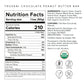 Truvani Plant Based Snack Bar | Chocolate Peanut Butter Single Bar | 7G Protein | Usda Organic And Vegan | The Only Bar | Dairy,