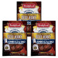 Bridgford Beef Jerky Honey BBQ, High Protein, 6.2 oz Pack of 3, Naturally Smoked Meat Snacks for On-the-Go Snacking