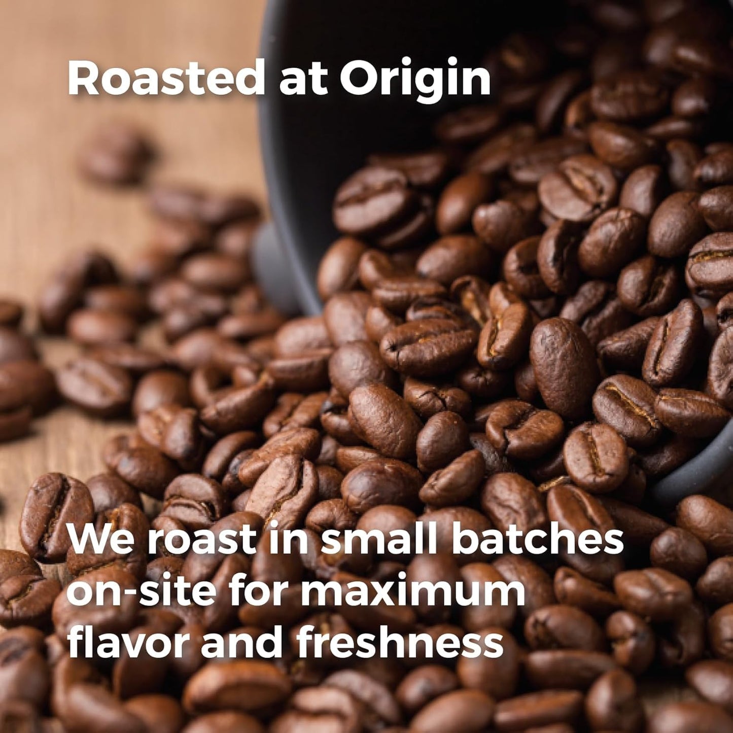 Don Memo Coffee Honduras Single-Origin Dark Roast Coffee Beans, Low Acid, Whole Bean, 12 oz