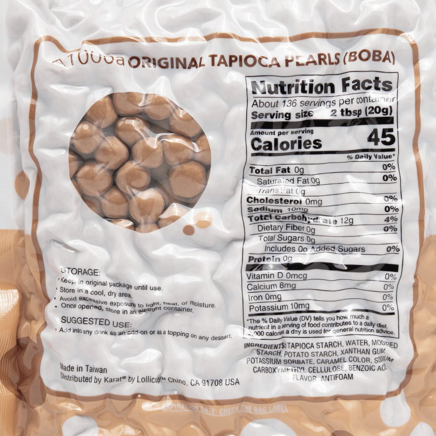 Tea Zone 6 lb Tapioca Bag, 6 Count