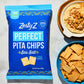 Zesty Z - High Fiber Pita Chip - Snacks, Lower In Carbs - Healthy Snacks - Vegan - Great For Hummus, Guacamole, & Dips. Sea Salt
