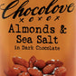Chocolove Almonds Seasalt In Dark Chocolate, 3.2-Ounces (Pack Of 6)
