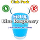 Gramzero Sour Blue Raspberry Zero Calorie Sugar Free Drink Mix, Great For Nutrition Club Loaded Tea, Stevia Sweetened