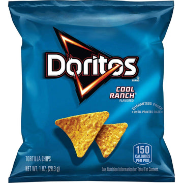 Doritos Cool Ranch Chips - 50/1 Oz. Bags