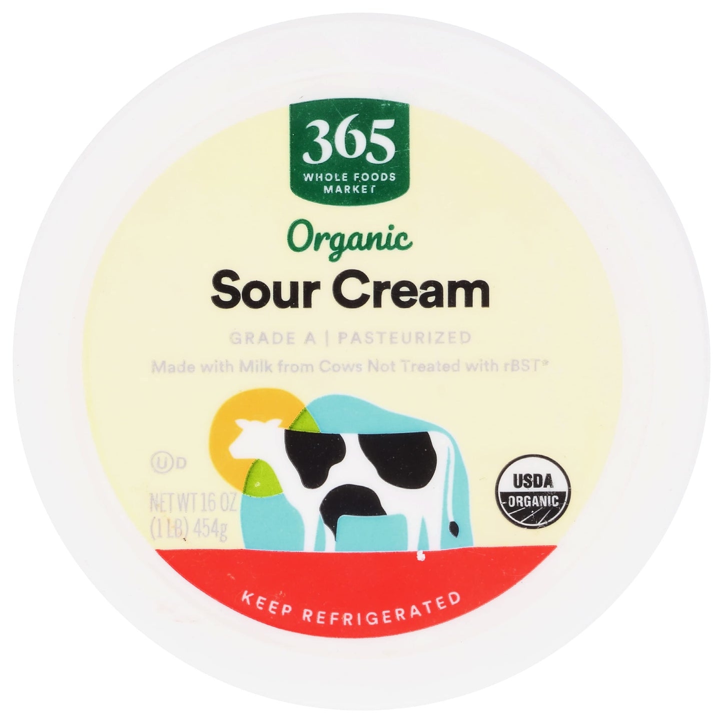 365 by Whole Foods Market, Sour Cream Organic, 16 Ounce