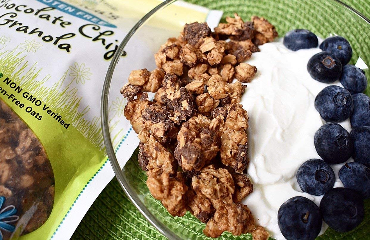 Jessicas Natural Foods Chocolate Chip Granola - Handmade, Non-GMO, Gluten-Free, 11oz