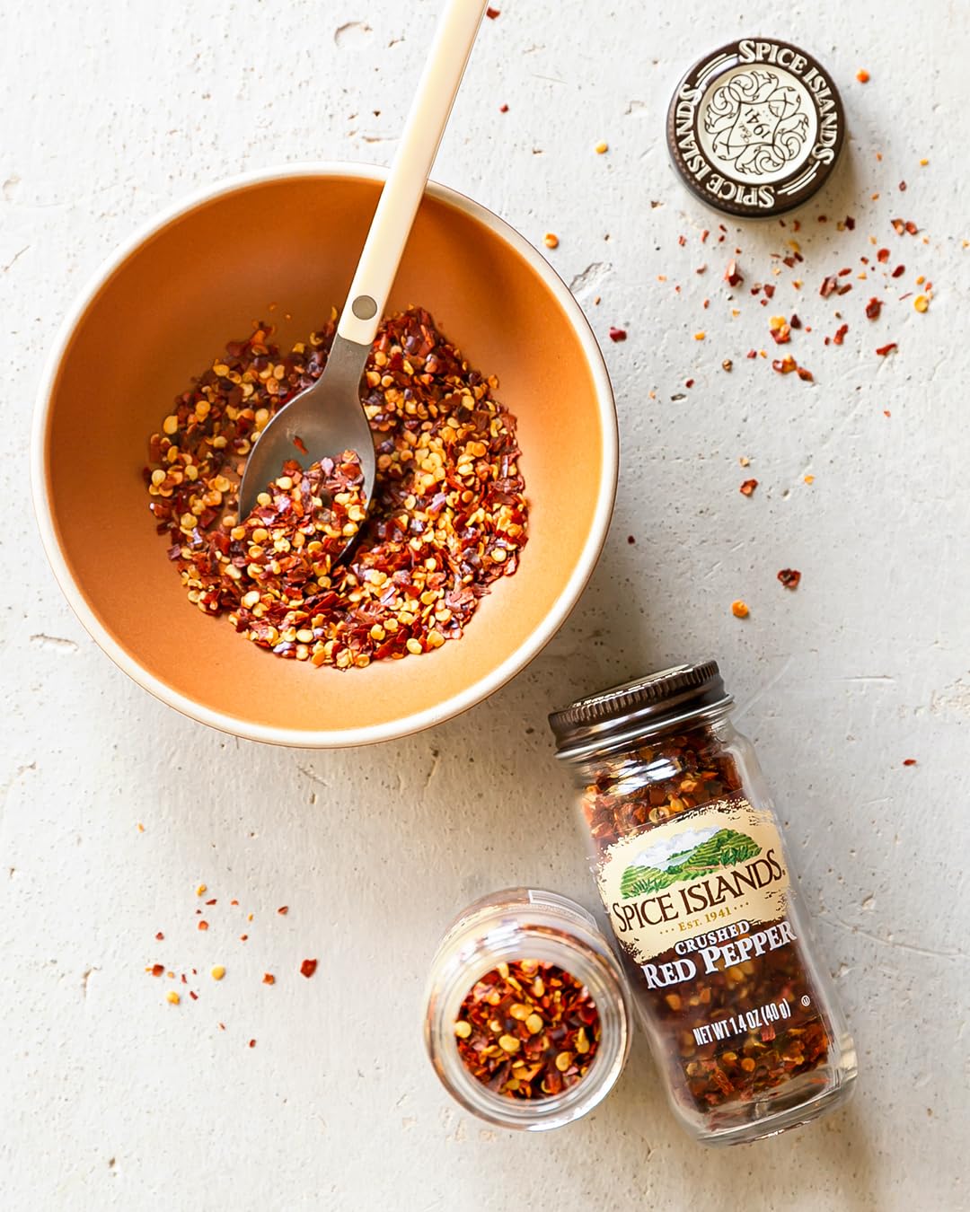 Spice Islands Crushed Red Pepper, 1.4 Ounce