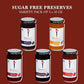 Rebel Smuggling Galactic Emporium Sugar Free Preserves and Jams Variety Pack, 5 Flavors, 10 oz Care Package Gift Basket