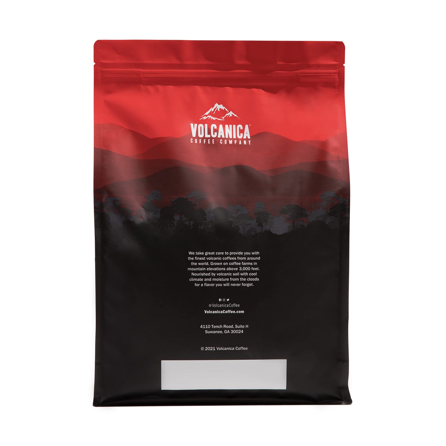 Volcanica Coffee Colombian Supremo Decaf Whole Bean, Swiss Water Processed, Fair Trade, 80 oz, Brown
