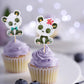 Rssta i Panda Cupcake Toppers - 36 Pack, Paper, 2.8x4.8 inches, Design 4, Cute Baby Panda Decorations for Parties