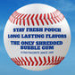 Big League chew Strawberry Tray + (12 Packs)