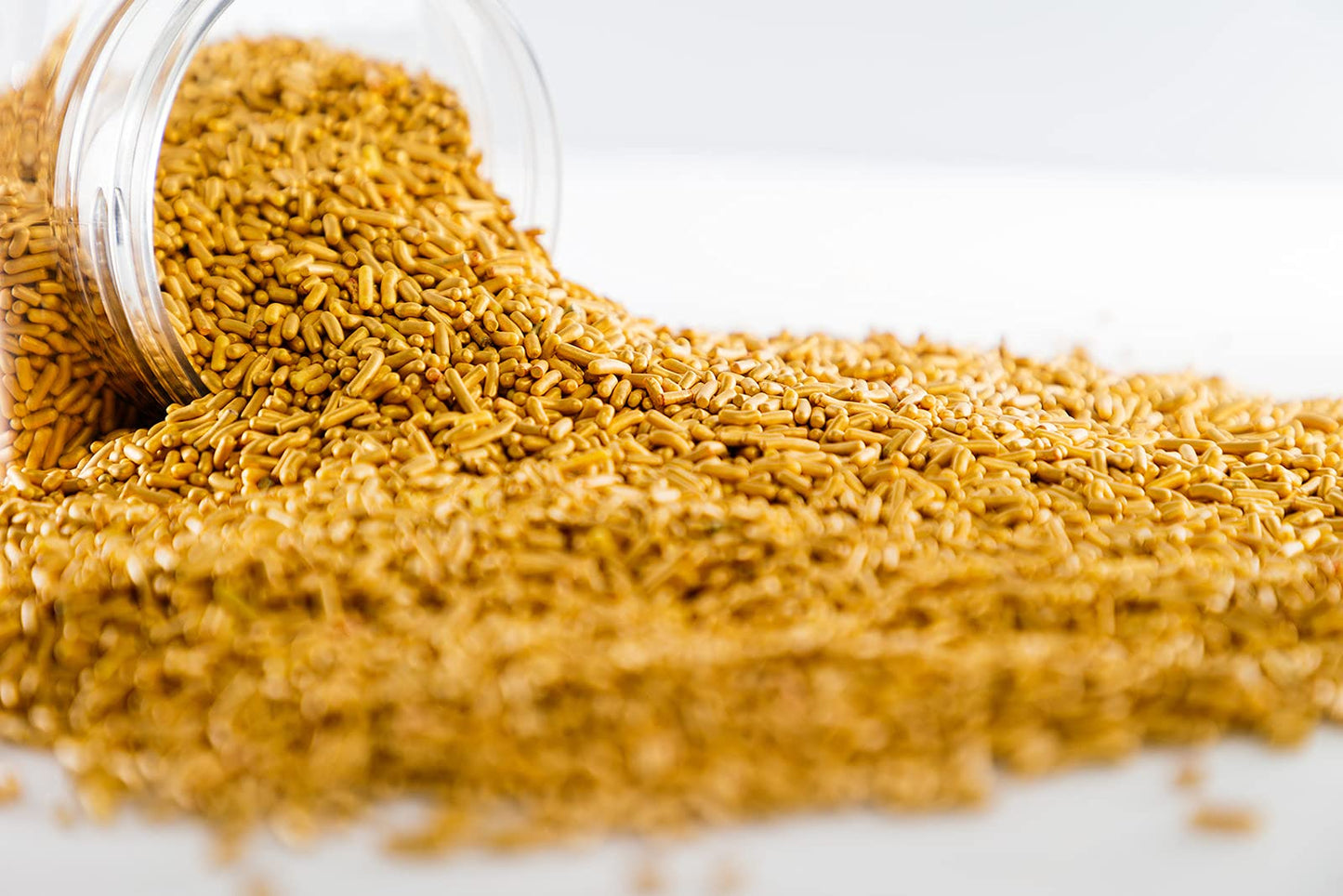 Sweet Eva SHIMMER PEARLIZED GOLD SPRINKLES-Dairy Free,Gluten Free,Egg Free,Vegan,Soy Free,Nuts Free,Kosher,Large,Bulk Candy,Cupc