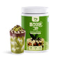 FLIMEAL GreenTea Matcha Protein Shake, 21g Protein, Low Sugar, Keto-Friendly, 22.22oz, Includes Crunchy Protein Balls, 14 Servings