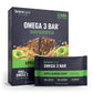 Braincare Omega 3 Fig Bars - Apple Almond Crisp, Gluten-Free Protein Snacks, 4 Count, 1,992mg Omega-3, High-Protein Meal Replacement