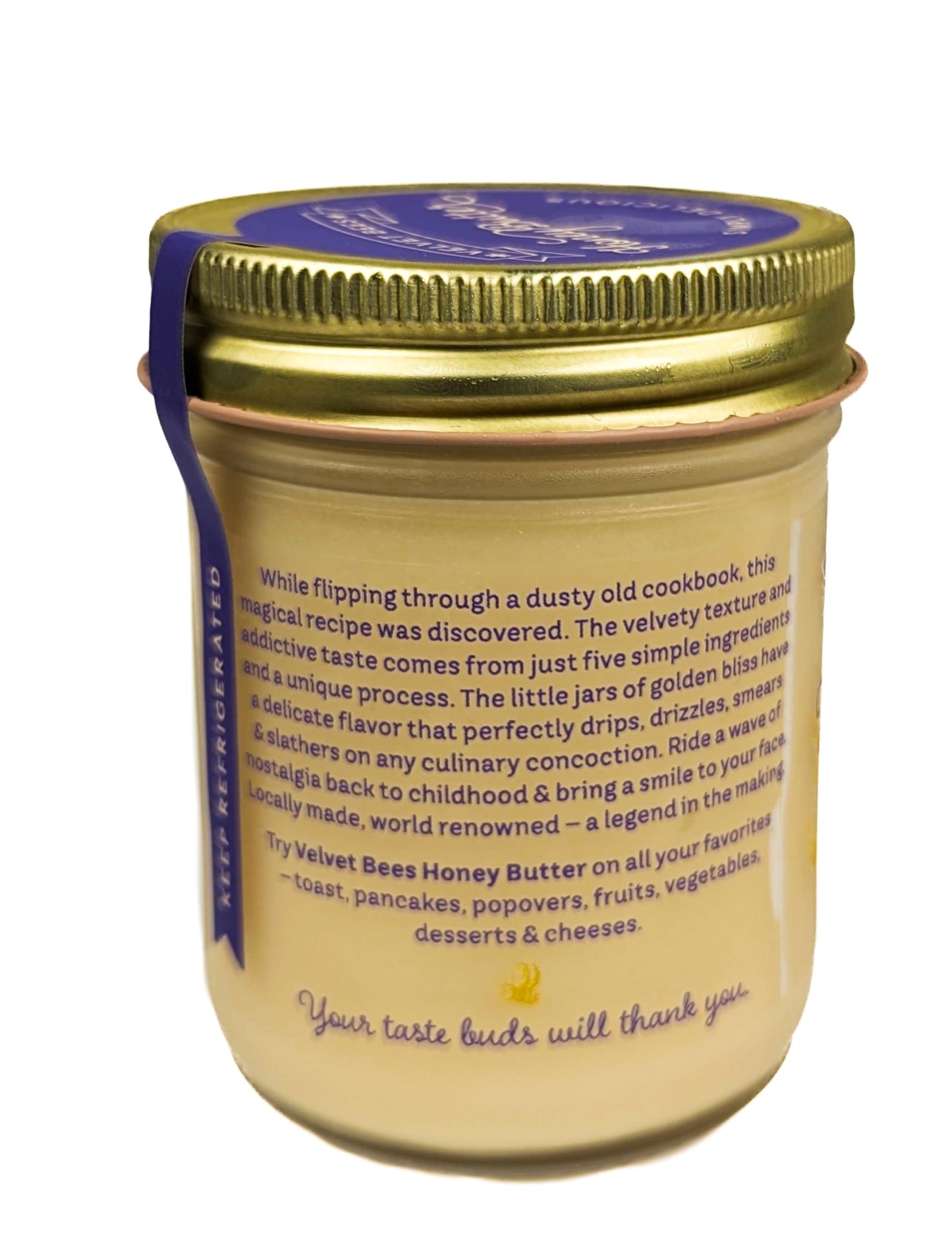 Generic Velvet Bees Honey Butter, 8 oz, Pack of 1