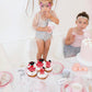 YCTHUNFISH 24 Pack Graduation Cupcake Toppers Glitter Congrats 2025 Red Paper Picks for Class of 2025 Party Decorations