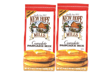 Complete Buttermilk Pancake Mix by New Hope Mills, Fluffy, Delicious Breakfast in Minutes 2 Pounds - pack of 2