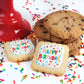 Happy Birthday Gift Basket Cookies Chocolate Chip Cookie Treats Fresh Bakery Fudge Filled Care Package For Men Women Kids | Indi