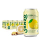 Sanzo Flavored Sparkling Water - Yuzu (Lemon) 12-Pack - Carbonated Drink Made With Real Fruit  Sugar-Free - Non-Gmo, Gluten-Free