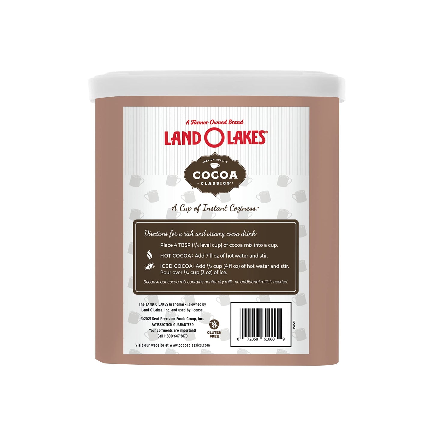 Land O Lakes Cocoa Classics, Smores & Chocolate Hot Cocoa Mix, 14.8-Ounce Canister