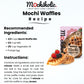Mochiholic Mochi Waffle Mix - Gluten-Free, Low Calories, 12 oz, Original Recipe