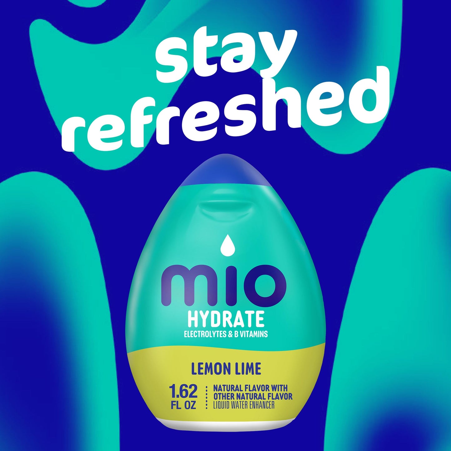 Mio Hydrate Lemon Lime Flavored With Other Natural Flavor Liquid Water Enhancer, 1.62 Fl Oz Bottle