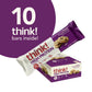 think! High Protein Snack Bars, Gluten Free Oatmeal Chocolate Chunk, 10 Count, High Fiber, Delicious & Nutritious Protein Bars
