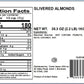 Yupik Slivered California Almonds, 35.2 Ounce, Chopped Raw Blanched Almonds, Gluten-Free, Kosher, Raw, Good Source Of Protein, F