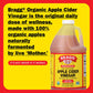 Bragg Organic Apple Cider Vinegar, Raw & Unfiltered, 64 Fl Oz, All Natural Ingredients