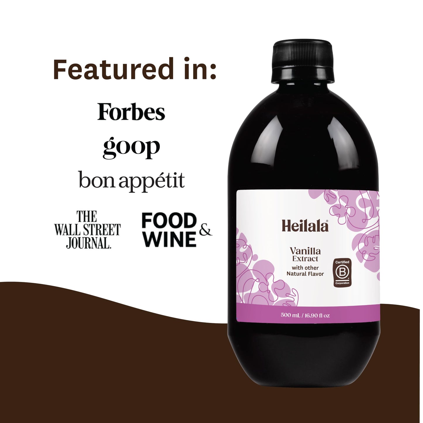 Heilala Everyday Vanilla Extract, 16.9 Fl Oz, Pack of 1