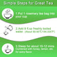 FullChea Rosemary Tea Bags - 36 Count, Non-GMO, Caffeine-free, Premium Dried Rosemary Leaves, Cultivated from Egypt