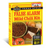 Wick Fowler's False Alarm Mild Chili Kit, Texas Style Chili Seasoning Mix with Individual Packs of Spices, 2.8oz Box (Pack of 1)