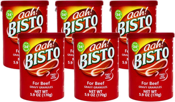 Bisto Gravy Granules  5.9 Ounce - Rich and Savory Gravy Mix for Delicious Home-Cooked Meals  Perfect for Roasts  Mashed Potatoes  and Comfort Food Favorites (Pack of 6)