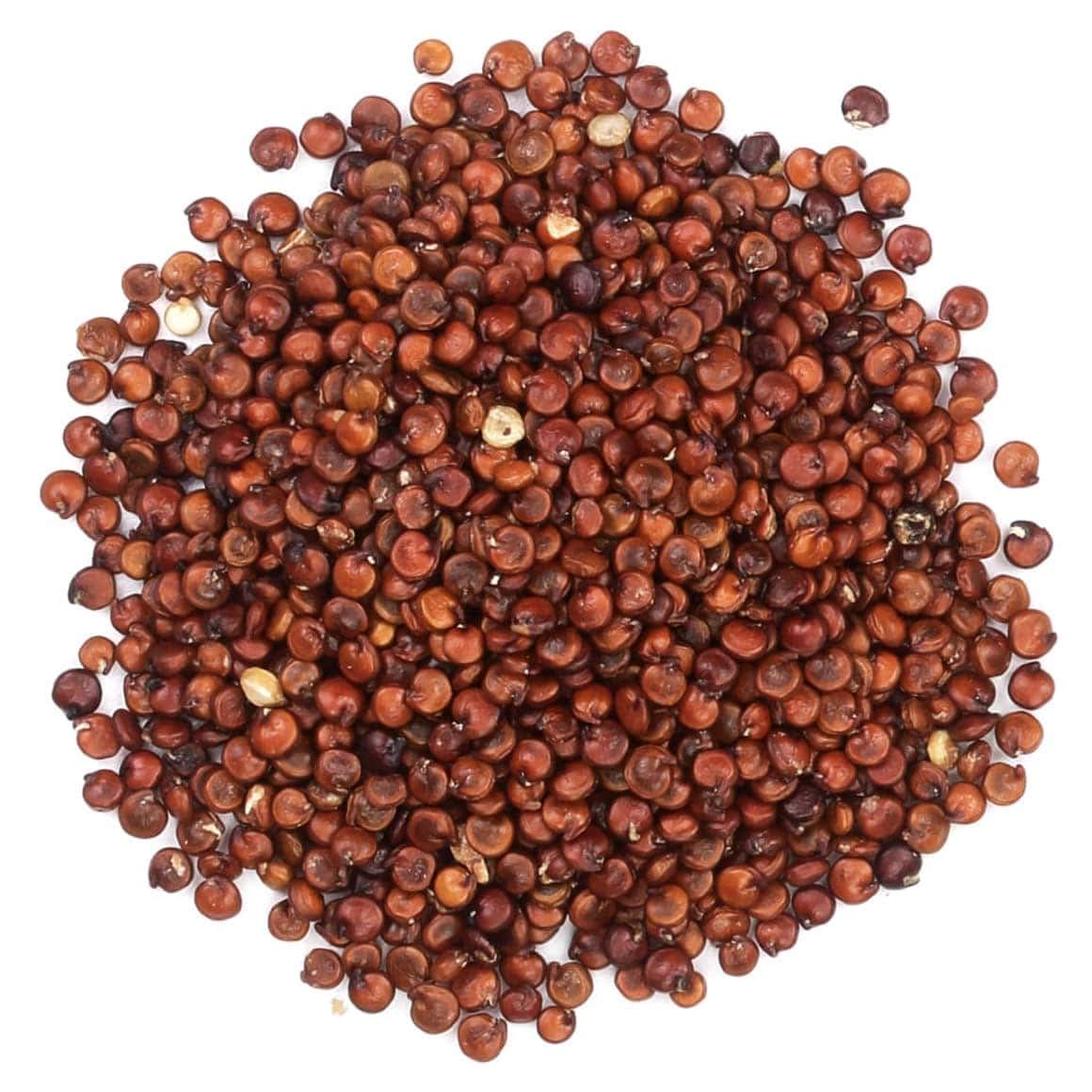 Food To Live - Organic Red Quinoa, 15 Pounds Non-Gmo, Whole Grain, Kosher, Vegan, Sirtfood, Bulk. Rich In Essential Amino Acids,