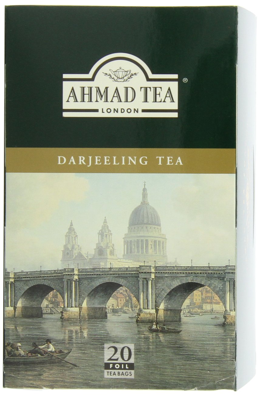 Ahmad Tea Darjeeling Tea, 20-Count Boxes, Pack of 6, Model 559