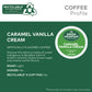 Green Mountain Coffee Roasters Caramel Vanilla Cream Coffee, Keurig Single-Serve K-Cup Pods, Light Roast, 96 Count (4 Packs Of 2