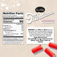 Darrell Lea Fabulicious Raspberry Sour Candy Stix, 7 Ounce (Pack Of 8) | Soft And Tangy, No Artificial Flavors, Palm Oil Free, M
