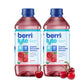 Berri Lyte Plant Based Organic Electrolyte Solution - Pediatric Rehydration Drink - Low Sugar Cherry Flavor, 1 L, 2 Ct