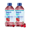 Berri Lyte Plant Based Organic Electrolyte Solution - Pediatric Rehydration Drink - Low Sugar Cherry Flavor, 1 L, 2 Ct