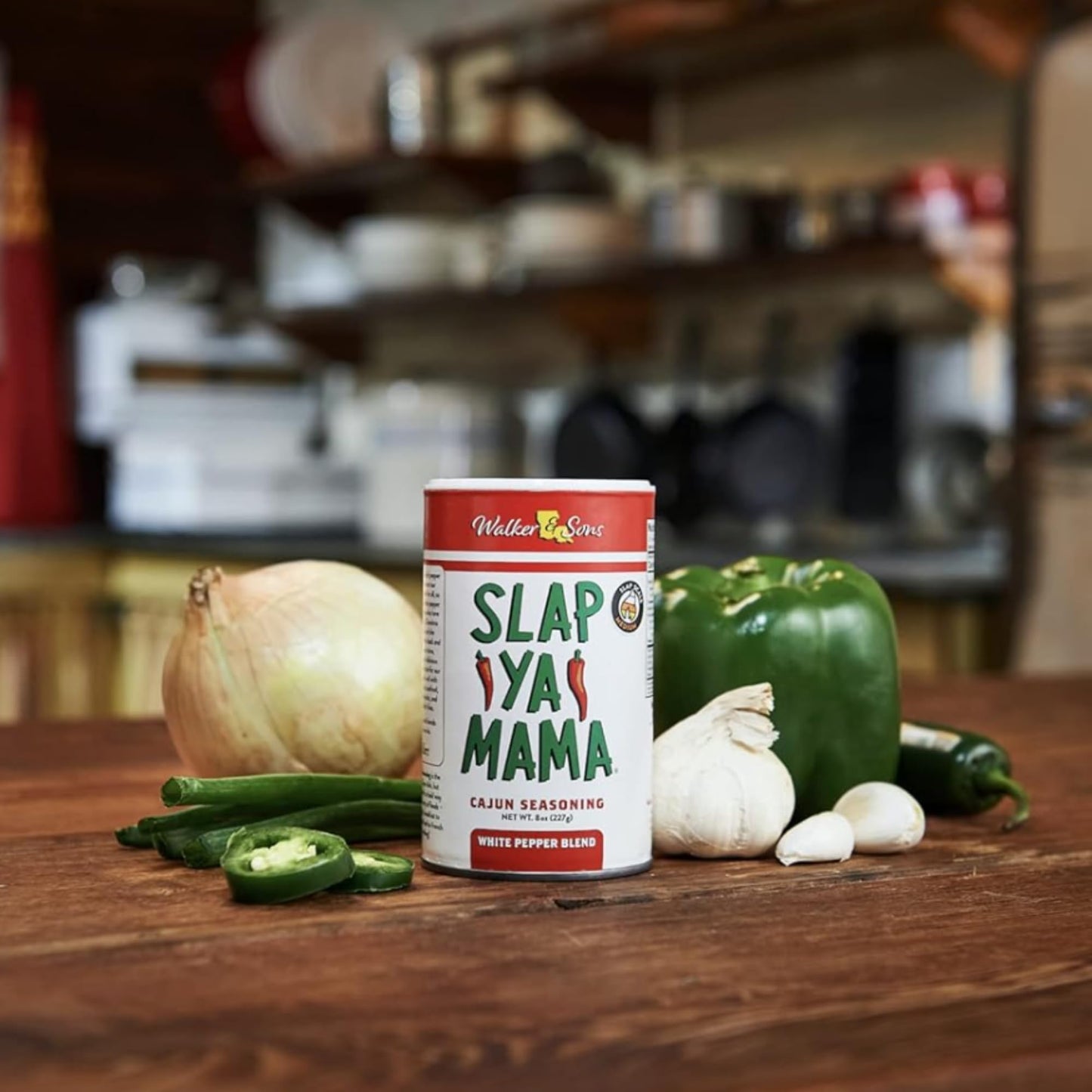 Slap Ya Mama Cajun Seasoning from Louisiana Spice Variety Pack, 8 Ounce Cans, 1 Cajun, 1 Cajun Hot, 1 White Pepper Blend