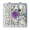 7Mm 1Cm 2Cm Candy Eyes For Decorating Edible Googly Eyes Eyeballs Mix Size Halloween Christmas Sprinkles For Cupcakes Cake Toppe
