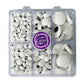Sentovac Candy Eyeballs Eyes Edible Sprinkles Mix Size Cookie Cake Cupcake Toppers Decorations Candy Eyes for Christmas Hallowee