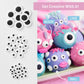 Sweets Indeed Halloween Eyeball Tacklebox - Assorted Candy Eyeballs for Baking & Decorating, 2.53 oz, Candy Eyeball Tacklebox