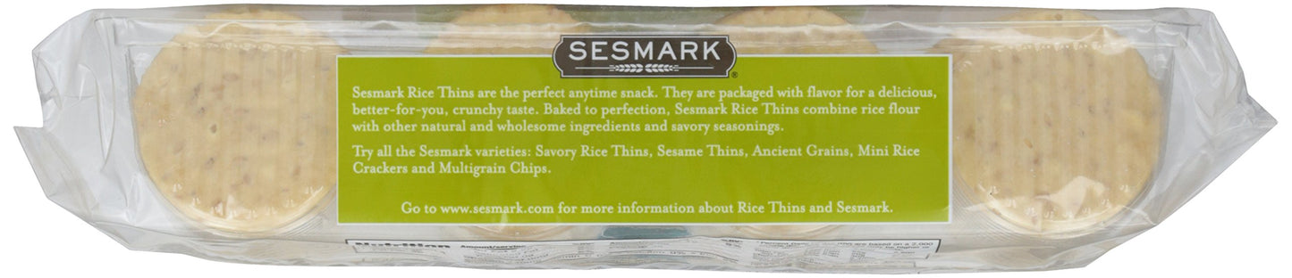 Sesmark, Sesame Rice Thins, 4.25 Oz