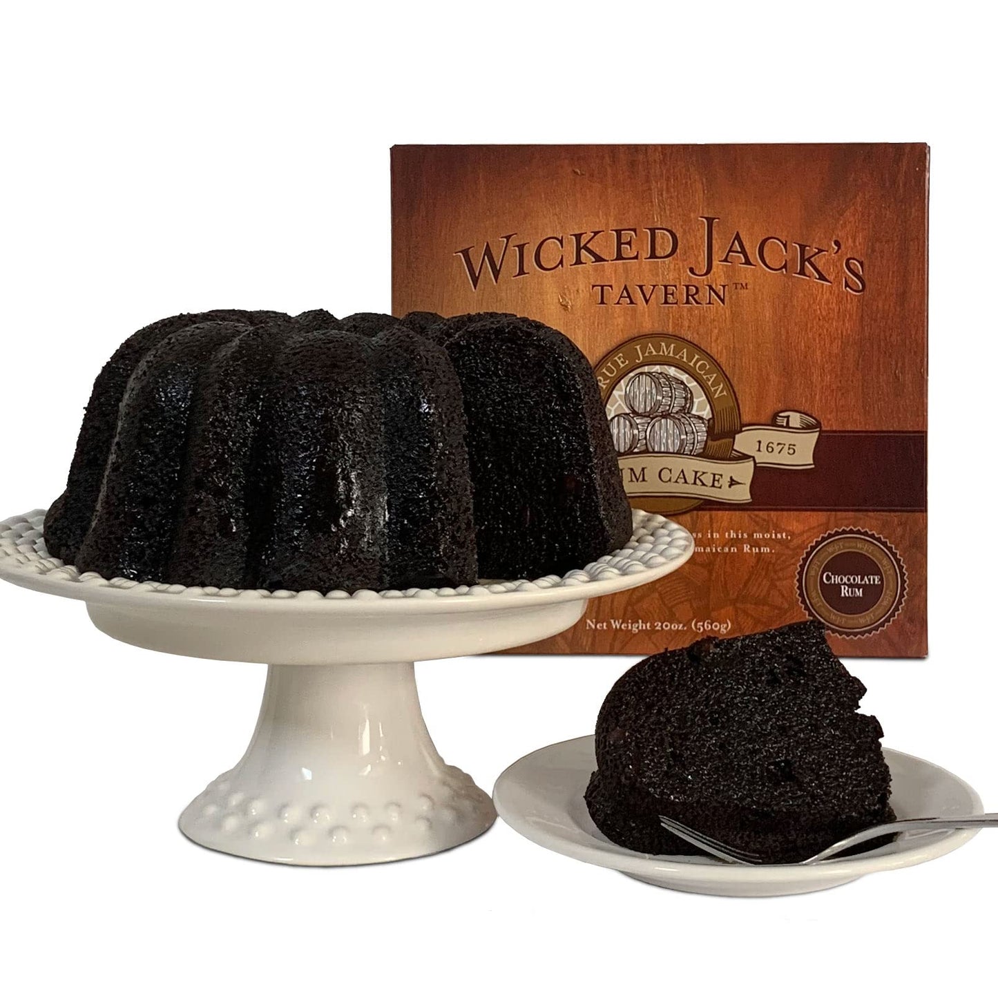 Wicked Jacks Tavern Chocolate Rum Cake | 20oz for Birthdays & Gifts