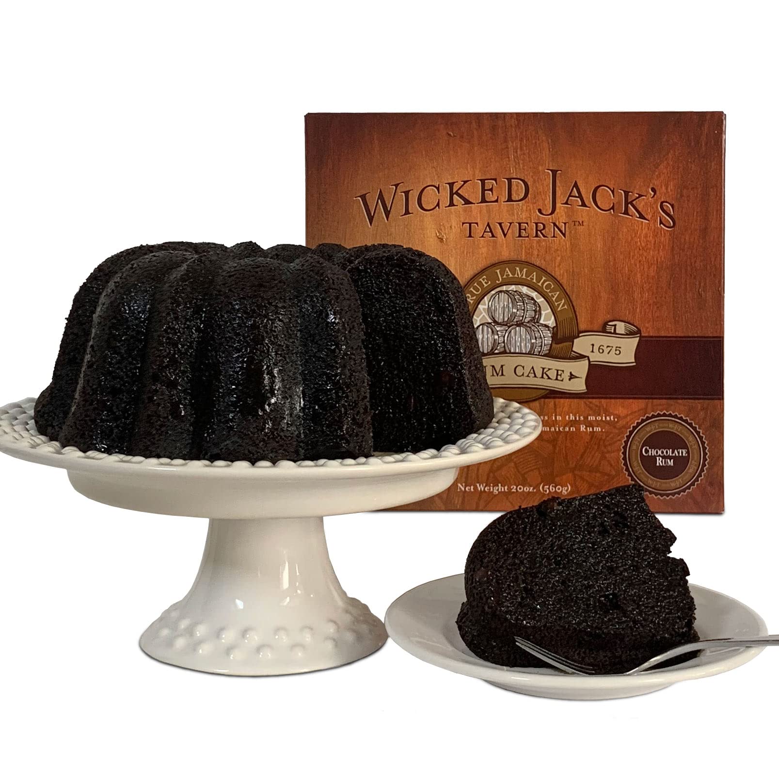 Wicked Jacks Tavern Chocolate Rum Cake | 20oz for Birthdays & Gifts