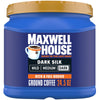 Maxwell House Dark Silk Ground Coffee (24.5 oz Canister)
