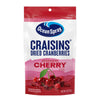 Ocean Spray Craisins Sweetened Dried Cranberries, Cherry Flavored, 6oz Pouch